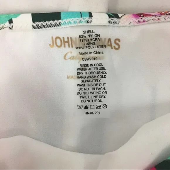 Johnny Was Hadley floral tankini set Size XS